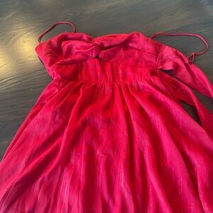 Lucy in the Sky Vibrant Red Dress